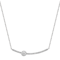 Round Lumen Curve Necklace